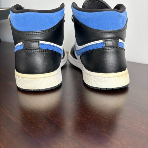 AIR JORDAN 1 MID "RACER BLUE" - Picture 4 of 9